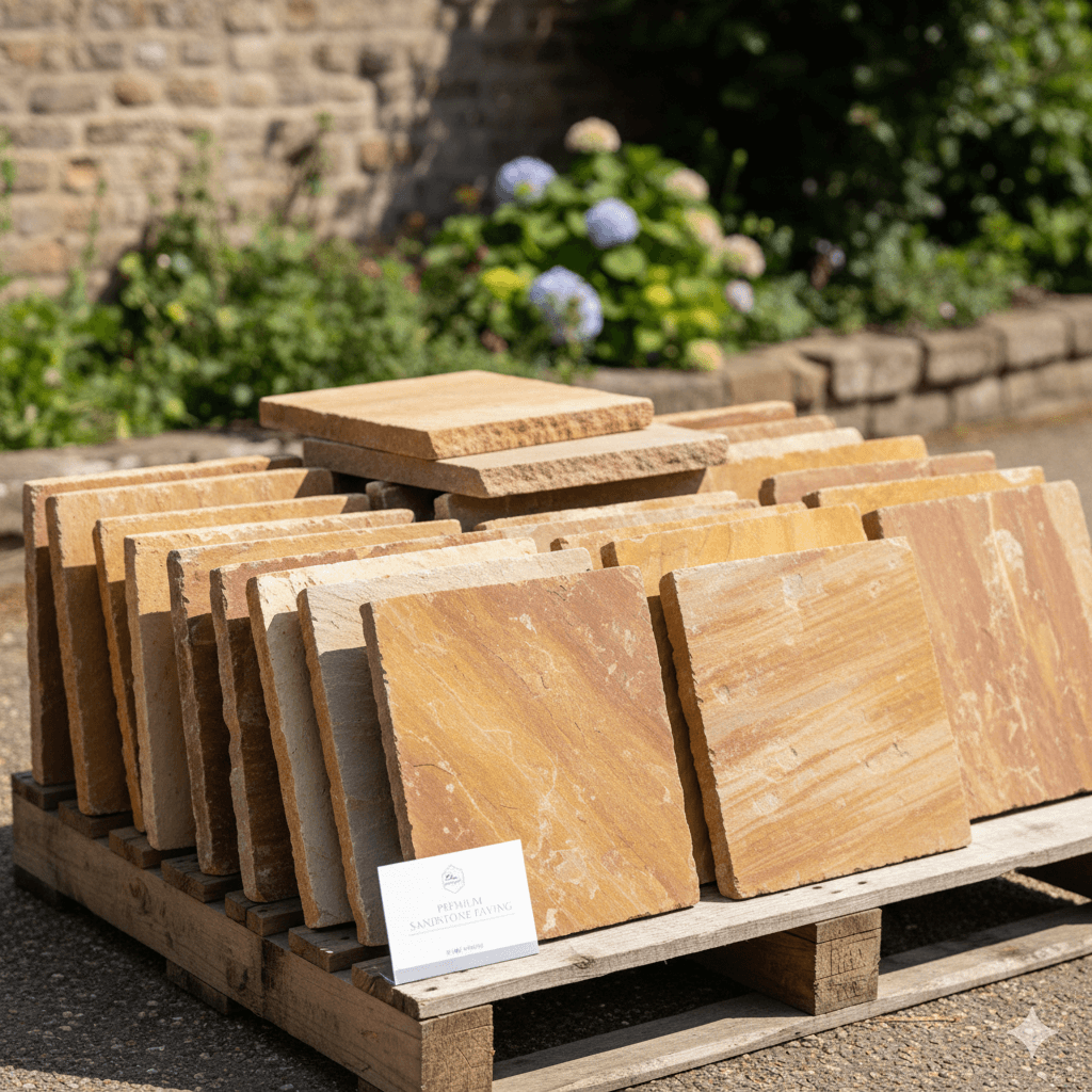 Sandstone Paving Slabs